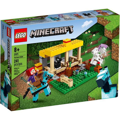 Boneco Minifigure Blocos De Montar Esqueleto Minecraft em Promoção na  Americanas