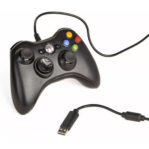 Controle Com Fio Para Xbox 360 Slim Joystick Computador E Pc em Promoção na  Americanas