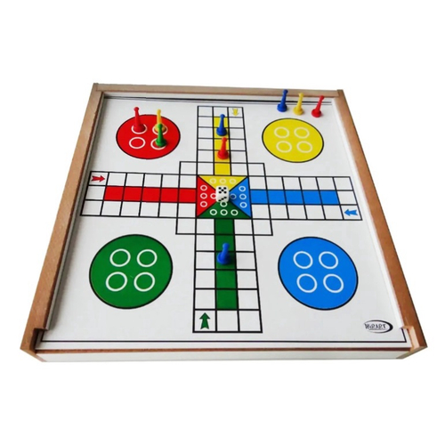 Jogo 2x1 De Dama E Ludo em Promoção na Americanas