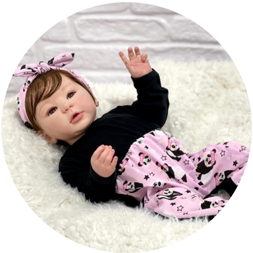 Bebe Reborn Silicone Barata Boneca Baby Princesa em Promoção na