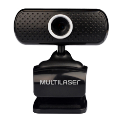 Webcam Plug e Play 480p Microfone USB Preto Multilaser - WC051 é boa?