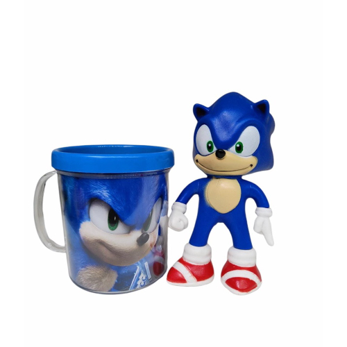 Boneco Sonic Azul Clássico Figure + Caneca Personalizada na Americanas  Empresas