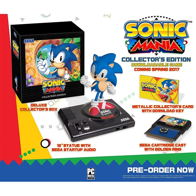 Usado: Jogo Sonic Mania (Collector's Edition) - PS4 em Promoção na  Americanas