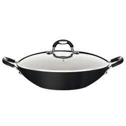 Wok Tramontina Mônaco Induction 32 cm 4,5 L Alumínio E Rev. Interno e Externo Antiaderente Preto Tampa de Vidro 28708032 Menor preço em Wok Tramontina Mônaco Induction 32 cm 4,5 L Alumínio E Rev. Interno e Externo Antiaderente Preto Tampa de Vidro 28708032