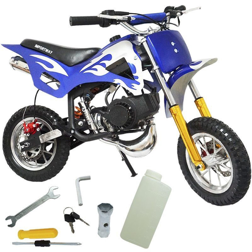 Mini Moto Infantil Gasolina 2 Tempos 49CC Cross Trilha Off Road Importway  WVDB-006 Dirt