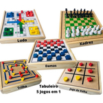 Jogo de Xadrez Oficial Tabuleiro Madeira 42x42cm - Rei 10cm - Futura  Brinquedos Educativos