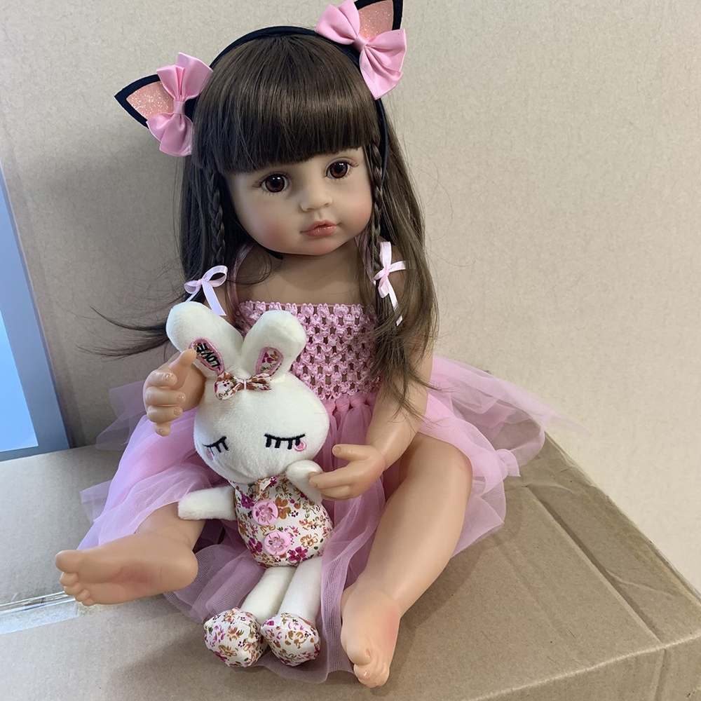 Keiumi Conjunto Roupa Roupinha Para Boneca Bebê Reborn Menina