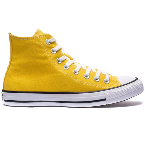 tenis all star cano alto feminino amarelo
