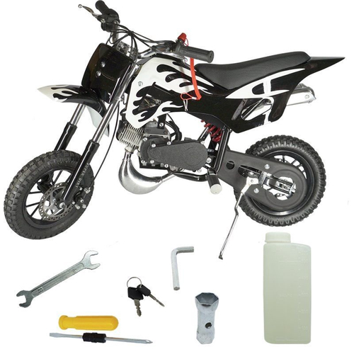 Mini Moto Infantil Gasolina 2 Tempos 49CC Cross Trilha Off Road Importway  DTCR-008 Dirt Azul em Promoção na Americanas