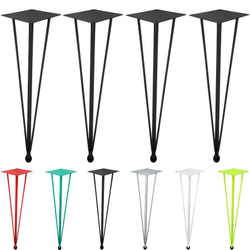 Menor preço em Kit 04 Pé de Mesa Nantes Hairpin Legs