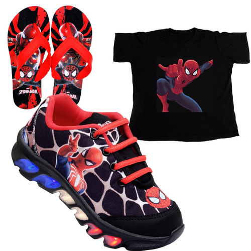 Tenis homem aranha sales infantil