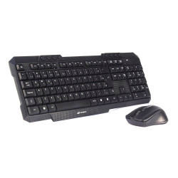 Kit Teclado + Mouse C3TECH K-W10BK, Wireless, 8 Funções Multimídia, Preto Menor preço em Kit Teclado + Mouse C3TECH K-W10BK, Wireless, 8 Funções Multimídia, Preto