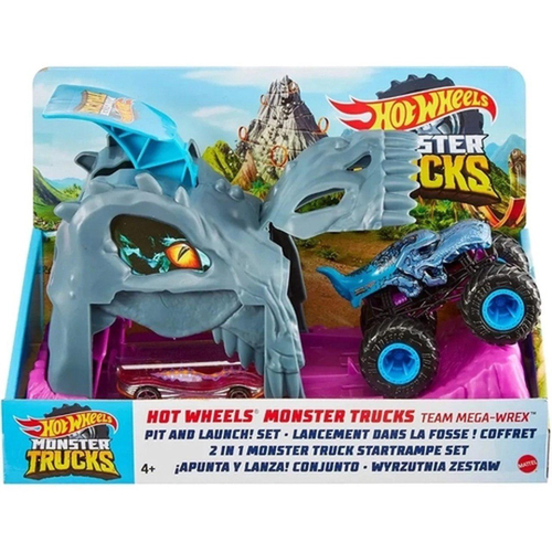 Veículo Hot Wheels Monster Trucks Shark Wreak