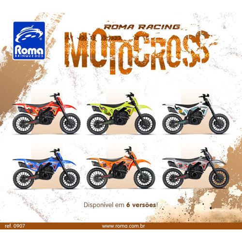 MOTO CROSS INFANTIL RACING ROMA REF:0907