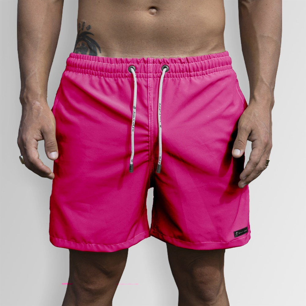 short neon rosa