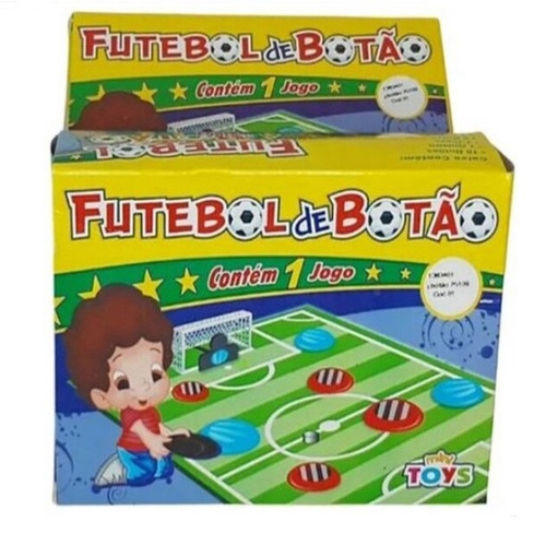 Jogo Futebol de Botão - Brinquedo Infantil