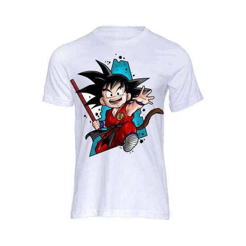 Camiseta Goku Criança dbz Anime Desenho Mangá 1005 em Promoção na Americanas