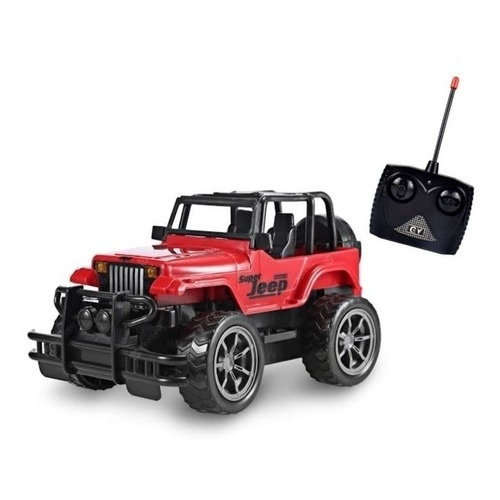 Carro Carrinho Controle Remoto Jipe 4x4 Off Road Trilha 4 Canais em  Promoção na Americanas