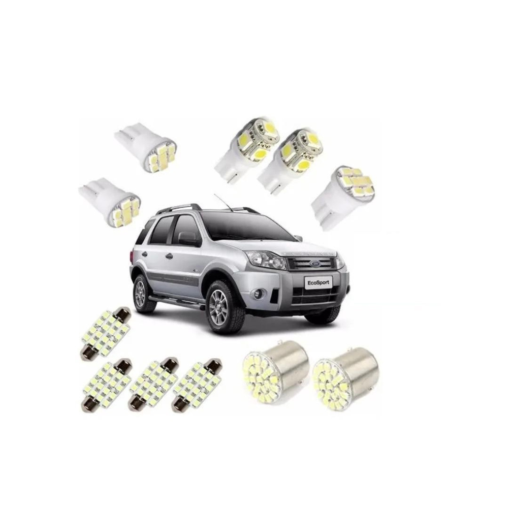 Kit Lâmpada Led Ford Ecosport 2004 Até 2012 em Promoção na Americanas