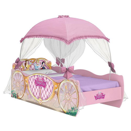 Cama Infantil Carros Com Farol Luz/led Original Disney Star Pura Magia  Vermelho/amarelo/preto