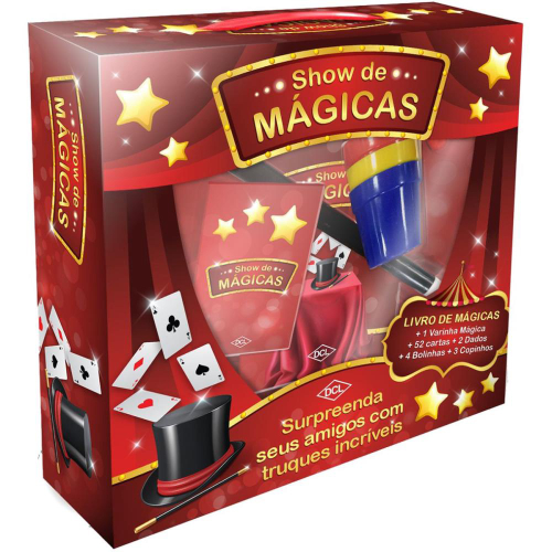 Antigo Jogo Cartas Show De Mágicas Promoção