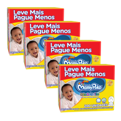 Kit 04 Lenço Umedecido MamyPoko Dia&Noite Toque Suave - 800 Unidades Menor preço em Kit 04 Lenço Umedecido MamyPoko Dia&Noite Toque Suave - 800 Unidades