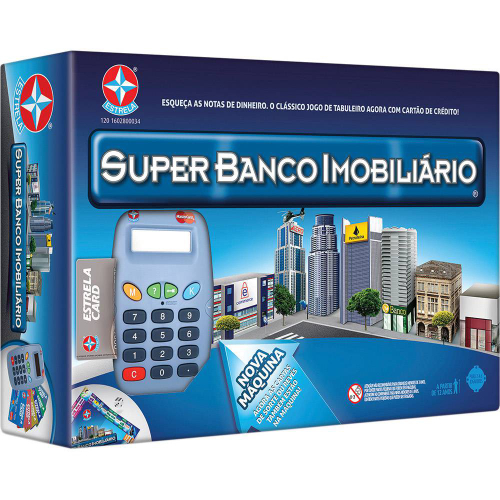 Jogo Super Banco Imobiliário Estrela 1201602800034