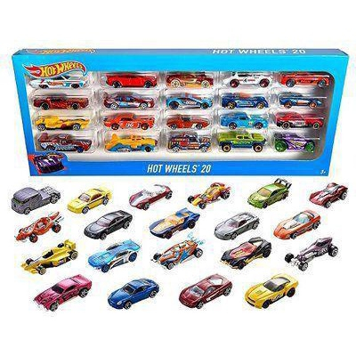 Hot Wheels Carrinhos Colecionáveis - Kit com 20