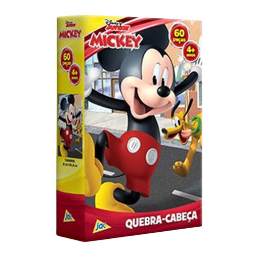 Ler e Brincar Mickey Disney - livro e quebra-cabeça