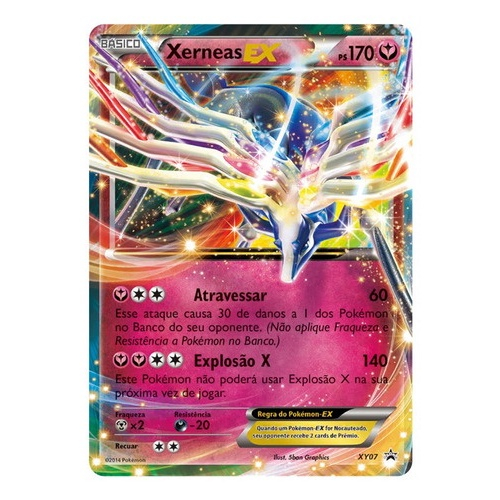 Xerneas Pokémon Lendários Segunda Geração - Tomy em Promoção na