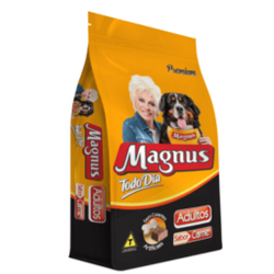 Ração Magnus Todo Dia para Cães Adultos Carne - 25kg Menor preço em Ração Magnus Todo Dia para Cães Adultos Carne - 25kg