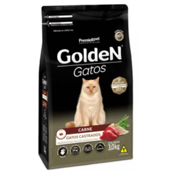 Ração Golden para Gatos Adultos Castrados Sabor Carne - 3KG Menor preço em Ração Golden para Gatos Adultos Castrados Sabor Carne - 3KG