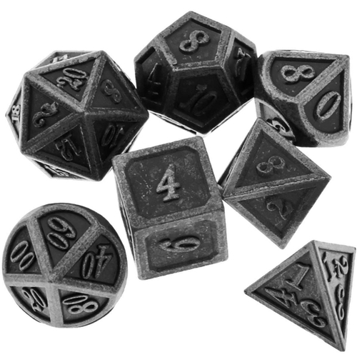 D4 d6 d8 d10 d12 e d20 dados para jogos de tabuleiro, dnd conjunto de  dados. dados de rpg para jogo de mesa. vetor