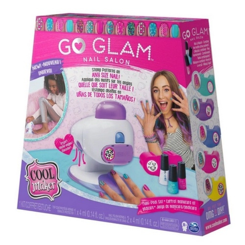 Conjunto Pintura De Unhas Go Glam Nail Stamper - Conjunto Pintura