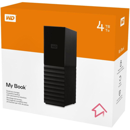 Hd externo wd my book 4tb usb 3 0 hard drive preto em promo o