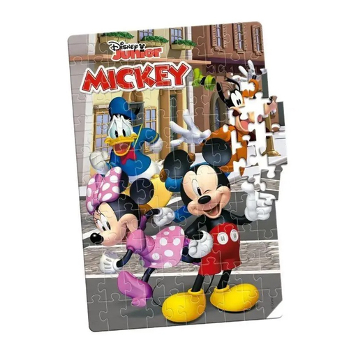 Quebra-Cabeça - 100 Peças - Disney Junior - Mickey - Toyster