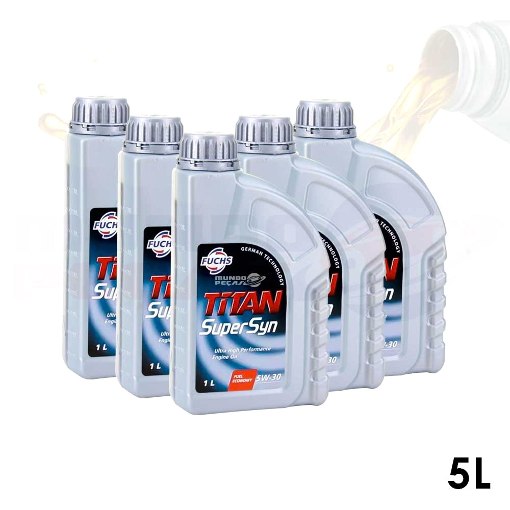 Pentosin Fuchs 5w30 Titan Supersyn 100% Sintético 5 Unidades | Submarino