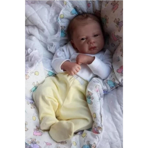 Bebê reborn corpo de silicone realista belinha esculpida A mão