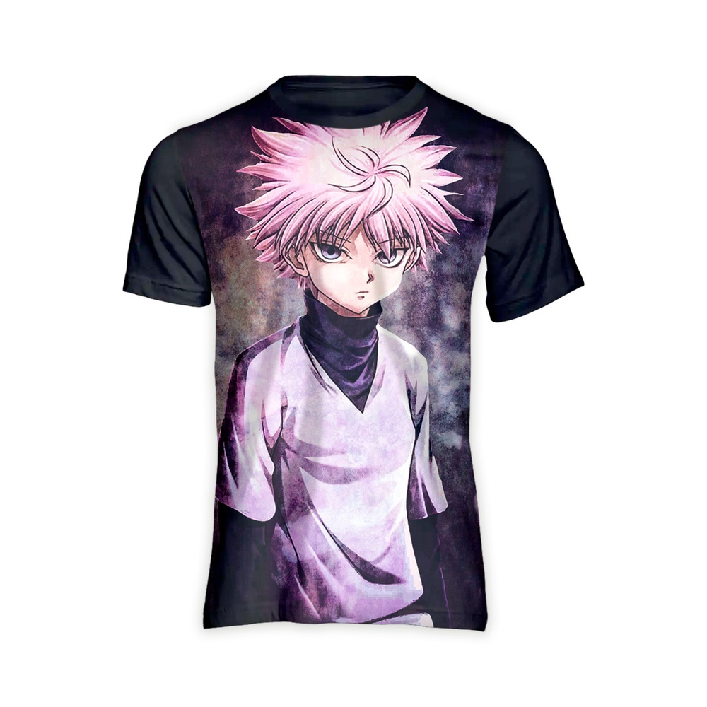 Blusa Jaqueta 3D Full Killua Zoldyck Arte Anime Hunter X Hunter Top