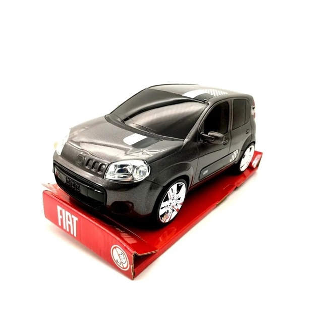 Miniatura Carro Fiat Uno Attractive Bege 1850 - Roma na Americanas