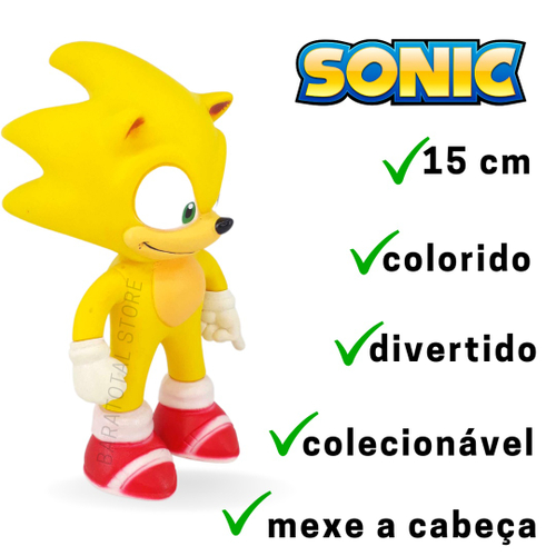 BONECO SONIC CLASSIC MAIS UM LINDO BRINDE