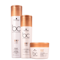 Kit Schwarzkopf Professional bc Bonacure Q10 + Time Restore Trio (3 Produtos) Menor preço em Kit Schwarzkopf Professional bc Bonacure Q10 + Time Restore Trio (3 Produtos)