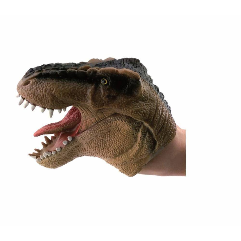 Brinquedo dinossauro jurassic dino fantoche de mao dtc 3731