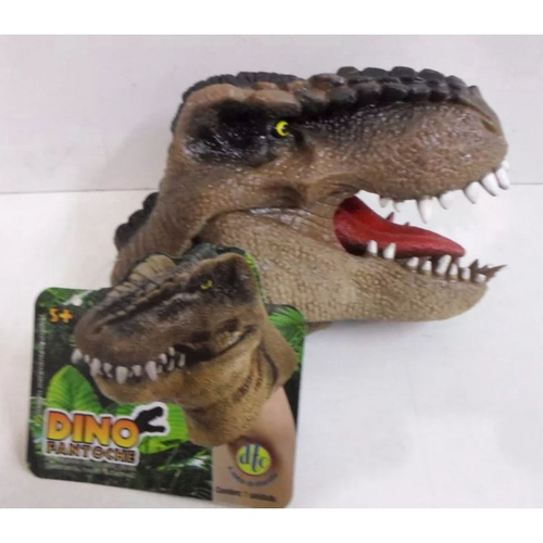 Brinquedo dinossauro jurassic dino fantoche de mao dtc 3731