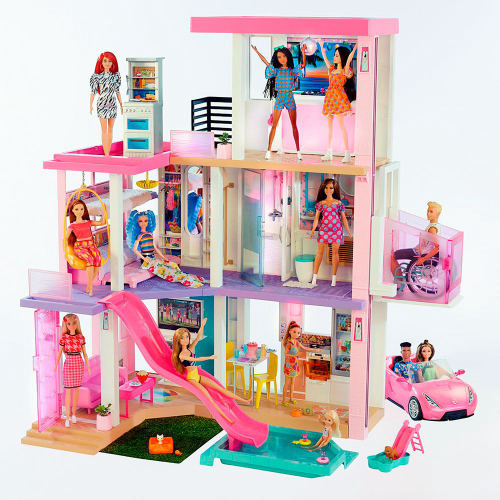 Casa de Bonecas Dos Sonhos Barbie - Interativa com Luz e Som