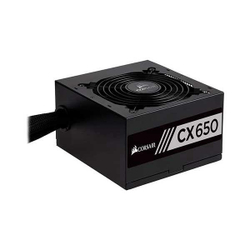 Fonte Corsair cx Series CX650 80 Plus Bronze 650W pfc Ativo, CP-9020122-WW Menor preço em Fonte Corsair cx Series CX650 80 Plus Bronze 650W pfc Ativo, CP-9020122-WW