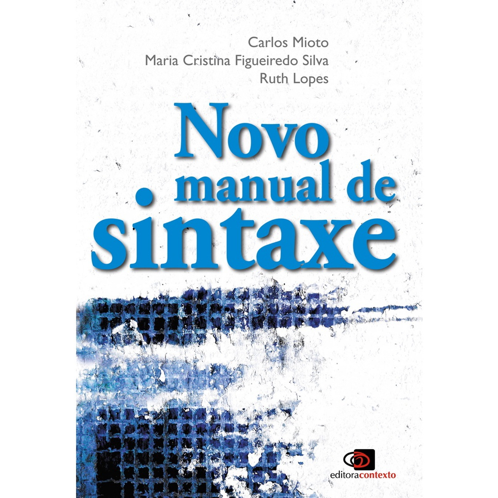 Livro - Novo Manual De Sintaxe Em Promoção | Ofertas Na Americanas