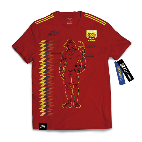 camiseta street fighter vega