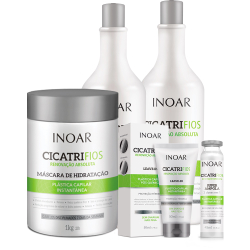 Kit Inoar Cicatrifios Completo (5 Produtos) Menor preço em Kit Inoar Cicatrifios Completo (5 Produtos)