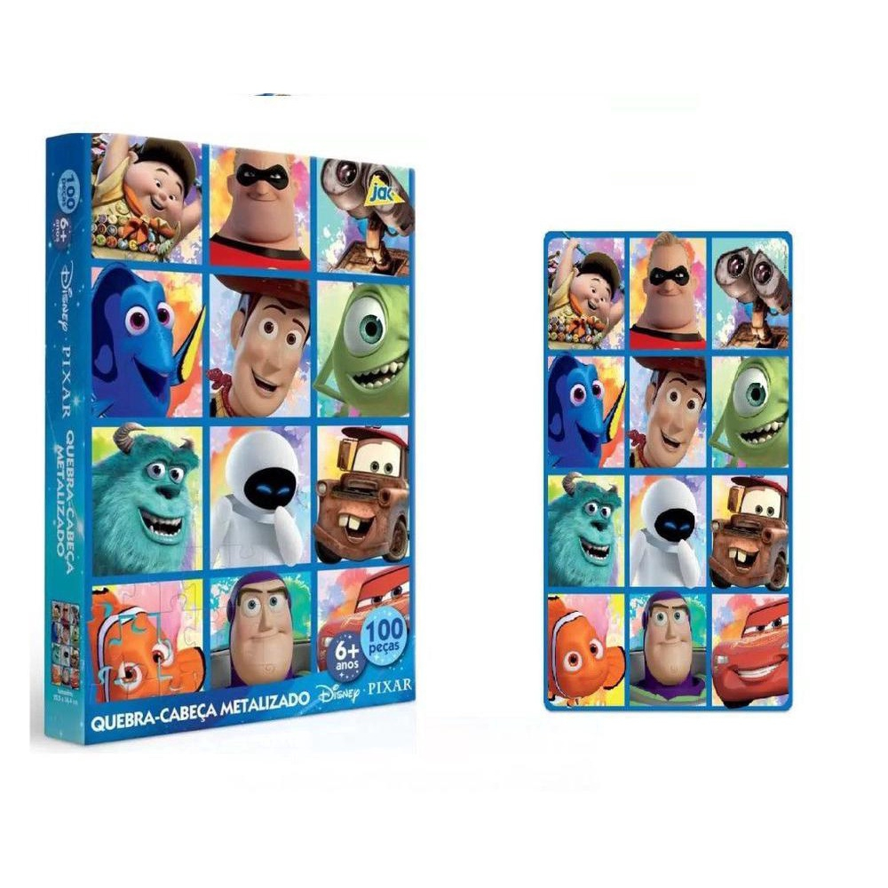 Brinquedo Infantil Quebra-Cabeça Pixar Toyster